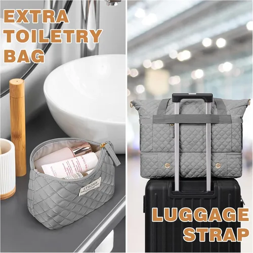 Miniatura 4 de Bolsos Weekender para mujer, Gris