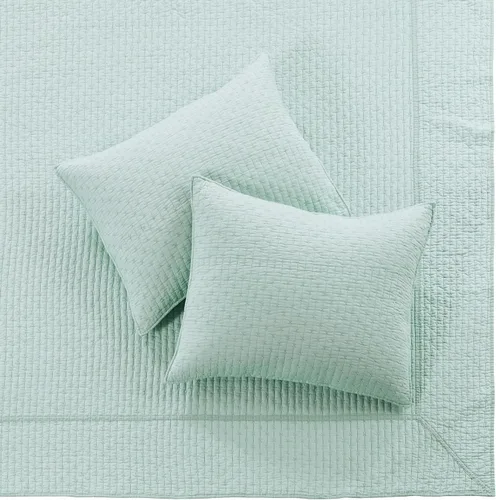 Miniatura 8 de Levtex Home - Juego de edredón reversible con punto de cruz tamaño Queen (104x106 pulgadas) con 2 fundas de almohada (26x20 pulgadas) - Textura
