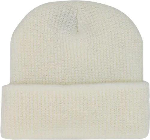 Miniatura 42 de KBETHOS Cómoda colección de gorros suaves y holgados de algodón de punto acrílico para invierno, cálido sombrero de esquí holgado unisex varios