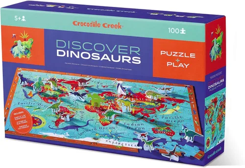 Crocodile Creek, Puzzle Descubre dinosaurios