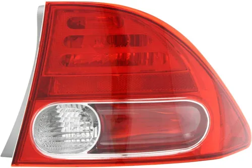 Miniatura 2 de Garage-Pro Juego de luces traseras compatibles con Honda Civic 2006-2008 halógenas para el lado del conductor y del pasajero, exterior