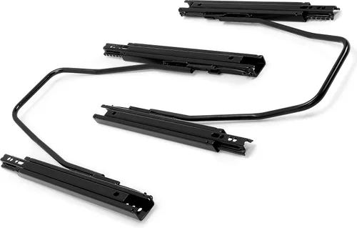 Miniatura 8 de Kojem Deslizadores Universales de Asiento Riel de Montaje de Asiento, Kit de Soportes de Rieles de Bloqueo Dual Compatible con Asientos de Carreras