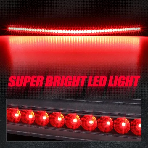 Miniatura 4 de Auto Dynasty Carcasa LED Completa Tintada para Faro Trasero Central Montado en Altura 3ª Luz de Freno de Cola Compatible con Cadillac DTS 06-11