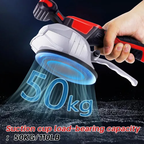 Miniatura 4 de YJINGRUI Máquina niveladora de vibraciones de azulejos, para batería Milwaukee de 18 V máxima, herramienta de instalación inalámbrica de azulejos
