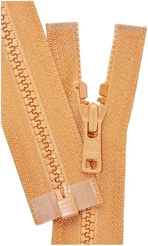 Miniatura 55 de YKK Cremallera Vislon de 22 pulgadas, 5 separadores de plástico moldeado, peso medio por cada uno (color seleccionado) (rosa azafrán - 806)