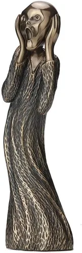 Miniatura 3 de Veronese Design Edvard Munch The Scream - Figura artística con acabado de bronce antiguo de 8 pulgadas