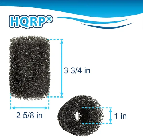 Miniatura 6 de HQRP Paquete de 4 prefiltros de espuma compatibles con Tetra 19016 FK3 Bomba de jardín de agua Kit de fuente de filtración 26594 FK-3 Tetra-Pond