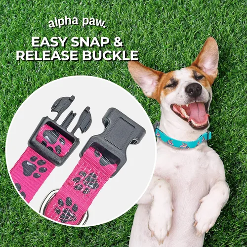 Miniatura 6 de Collar de perro con bandera estadounidense en 5 tamaños diferentes clásico (grande)