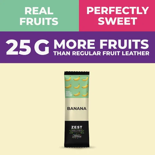 Miniatura 7 de Barras de fruta seca de Zest Delites, aperitivos de cuero de fruta, paquete de aperitivos saludables para adultos y niños, Lavashak, vegano, tiras