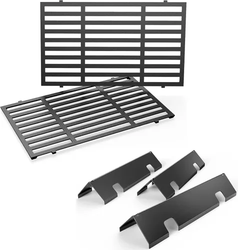 Miniatura 31 de Piezas de parrilla de acero inoxidable 7637 para Weber Spirit E210, rejillas de cocción de 17.5 pulgadas para Weber Spirit E210, E220, S210, S220