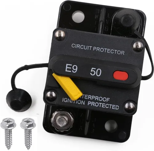 Miniatura 14 de E69 Interruptor de circuito de 10 A T3 con restablecimiento manual Mini de montaje en superficie IP66 Interruptor conmutable de 10 A