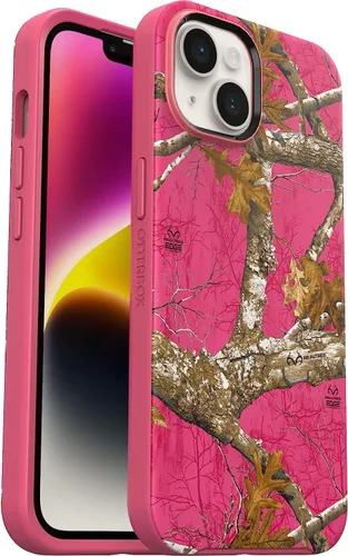 Miniatura 12 de OtterBox Funda para iPhone 14 y iPhone 13 (solamente) - Serie Symmetry + - Negro - Ultra-Sleek - Se ajusta a MagSafe - Bordes elevados para proteger