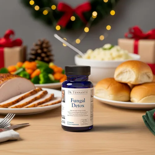 Miniatura 3 de Dr. Tennant's Desintoxicación fúngica Limpieza por Candida, estado de ánimo y equilibrio hormonal Promueve niveles saludables de levadura