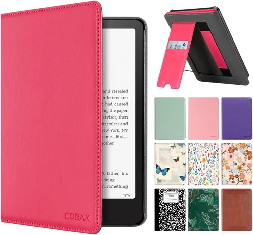 Miniatura 28 de CoBak Case with Stand for Kindle Paperwhite -with Auto Sleep Wake, Card Slot, Hand Strap Feature - Fits Kindle Paperwhite 11th Generation 6.8