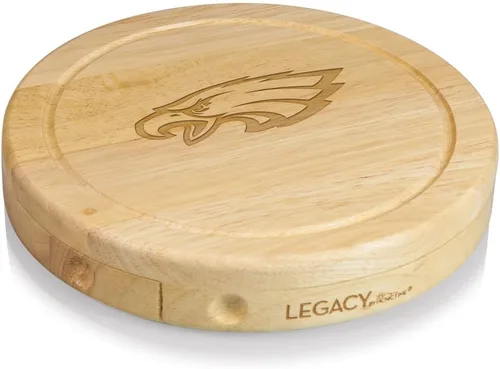 Miniatura 14 de Picnic TIME NFL Brie Cheese Board and Knife Set - Charcuterie Board Set - Wood Cutting Board