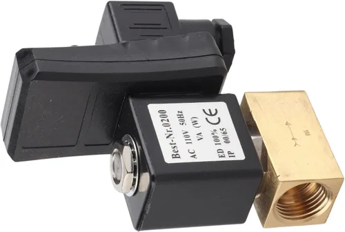 Miniatura 7 de Válvula de drenaje automática del compresor de aire 110V AC con función de temporizador para sistemas de aire comprimido Secadoras Válvula