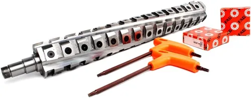 Miniatura 4 de Cabezal de corte helicoidal mejorado para cepilladora DeWalt DW735 DW735X de 13