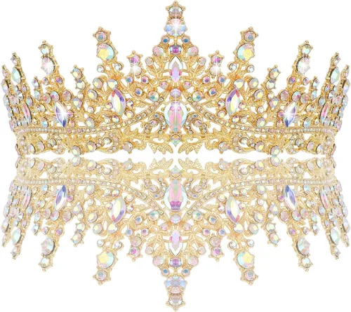 Miniatura 43 de CIEHER - Tiaras y coronas para mujeres y niñas - Regalos de corona para novia, boda, graduación, cumpleaños y Navidad