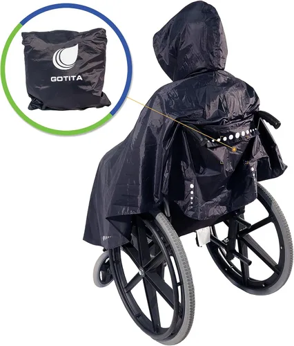 Miniatura 3 de GOTITA Poncho impermeable para sillas de ruedas - Impermeable universal - Diseño italiano