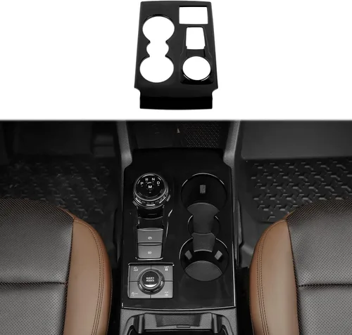 Miniatura 11 de Linskip Cubierta del Panel de Cambio de Marchas Trim Compatible con Ford Bronco Sport 2025, 2024, 2023, 2022, 2021, Cubierta Decorativa para Negro