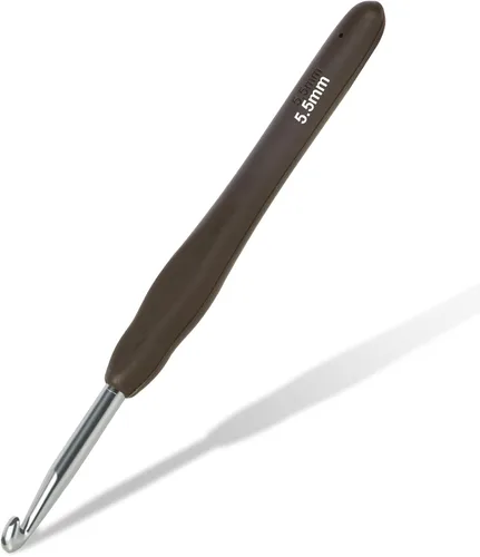 Miniatura 11 de Ganchos ergonómicos de ganchillo de 0.236 in con mango de agarre cómodo para artritis y alivio del dolor de manos, agujas de ganchillo fáciles
