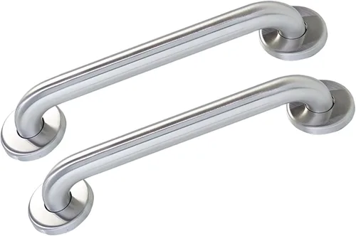Miniatura 19 de Barra de agarre para bañera ducha – 1.5 pulgadas de diámetro / Escaleras cama inodoro baño / asistencia de soporte y barandilla de seguridad / acero