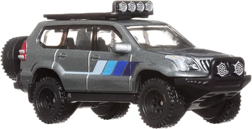 Miniatura 6 de Hot Wheels HKC70 Cultura Coche Off Road - 2005 Toyota Land Cruiser Prado 【3 años en adelante】