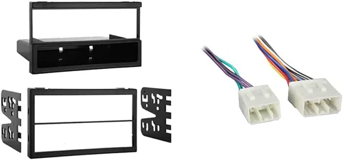 Miniatura 4 de Metra 99-7505 - Kit múltiple de instalación DIN individual o doble para vehículos Mazda 1994-2006, color negro