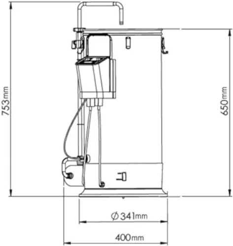 Miniatura 5 de Máquina cervecera The Grainfather Connect
