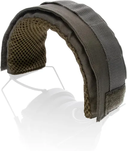 Walker's Diadema envolvente para orejeras de tiro, cubierta universal transpirable para auriculares de protección auditiva, cierre de gancho y bucle