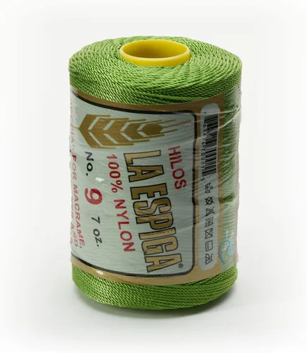 Miniatura 18 de N° 9 - 100% Cordón de Hilo de Nylon Omega para Tejer y Crochet - 01 Blanco