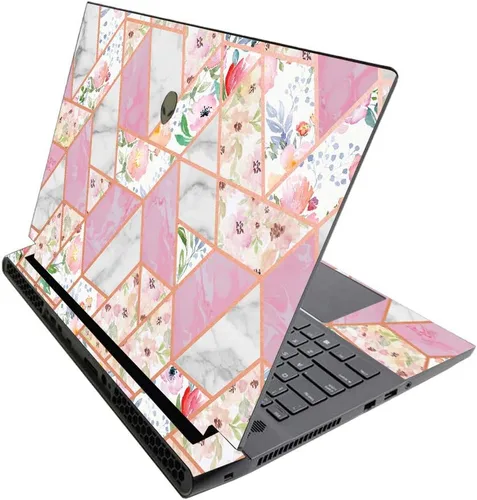 Miniatura 496 de MightySkins - Skin brillante con purpurina para Alienware M17 R3 (2020) y M17 R4 (2021) - Diversión de los años 90 Acabado duradero con purpurina
