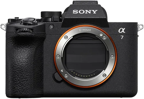 Miniatura 3 de Sony ILCE-7M5/B a7 V - Cuerpo de cámara sin espejo de marco completo con luz flash MK320, monopie de 72 pulgadas, correa de agarre de muñeca