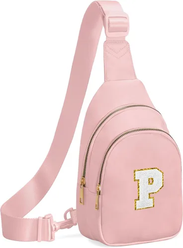 Miniatura 127 de Regalos de cumpleaños Viverte para niñas de 7, 8, 9, 10, 11, 12, 13 años, pequeño bolso cruzado de hombro con inicial, bolso cruzado de hombro