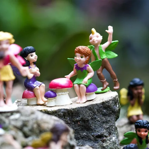 Miniatura 2 de Safari Ltd. Friendly Fairies Super TOOB - 10 adoradas figuras de hadas - Figuras de juguete detalladas pintadas a mano para niños, niñas y niños