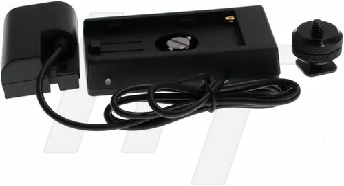 Miniatura 3 de HangTon - Batería falsa LP-E6 completamente decodificada NP-F970 770 Adaptador de placa de montaje 7.4V para cámara réflex digital Canon EOS R5 R6