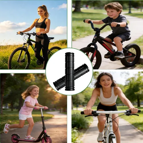 Miniatura 4 de 2 pares de empuñaduras para manillar de bicicleta para bicicletas