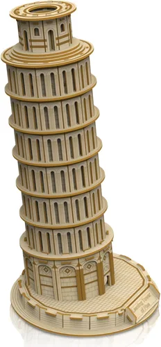 Miniatura 10 de Rompecabezas de madera 3D para adultos, modelo de madera del Taj Mahal con luz LED, kit de construcción mecánica de autoensamblaje, juego