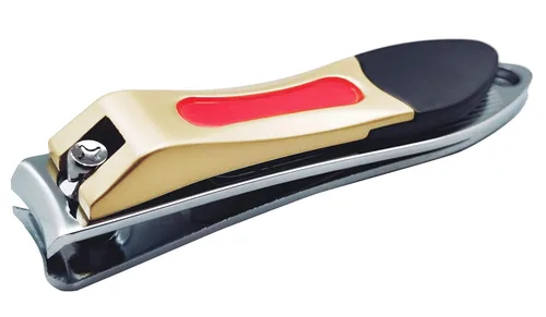 Miniatura 10 de Herramientas profesionales de manicura de acero inoxidable, regalo para mujer y hombre (Heavy Duty Nail Clipper, Plata)