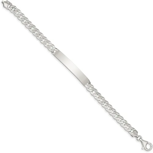 Miniatura 2 de Black Bow Jewelry - Pulsera de plata de ley para hombre (0.276in)