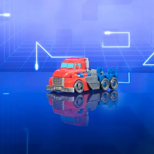 Miniatura 3 de Transformers Toys EarthSpark - Figura de acción de Optimus Prime de 1 paso de 1 paso, juguete robot para edades de 6 años en adelante
