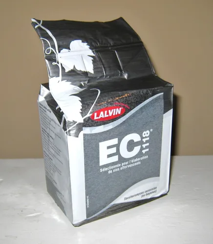 Miniatura 6 de LEVADURA DE VINO EC-1118 17.64 oz PAQUETE A GRANEL PARA FERMENTACIONES ALTAS EN ALCOHOL