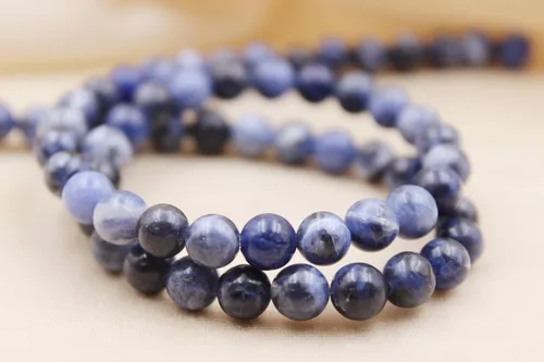 Miniatura 81 de Pulseras de cuentas personalizadas, Pulsera de piedras preciosas de 0.236 in, Pulsera grabada con láser, Pulsera de piedra natural, Pulseras unisex