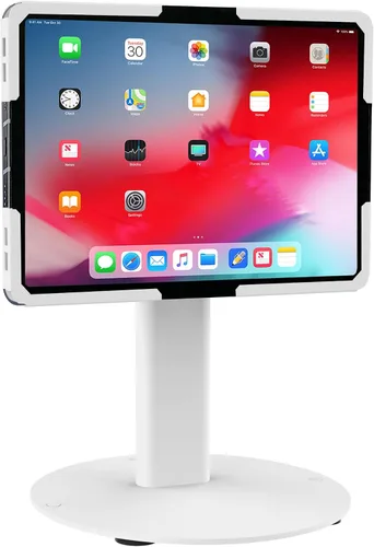 Miniatura 10 de Mount-It! Soporte universal para tableta con inclinación, soporte de quiosco antirrobo para iPad POS de venta al por menor, compatible con tabletas