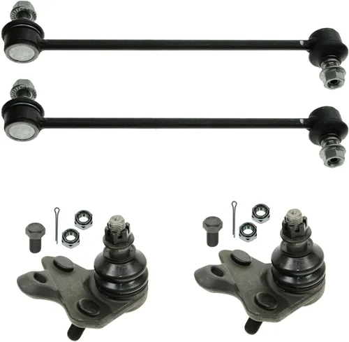 TRQ Kit de suspensión delantera articulación esférica estabilizador de barra estabilizadora compatible con 2003-2010 Pontiac Vibe 2005-2010 Scion tC