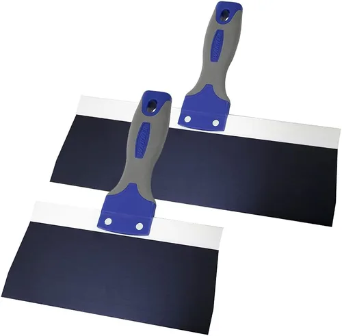 Miniatura 9 de Warner 10922 ProGrip - Cuchillo de cinta para paneles de yeso de acero inoxidable, mango de agarre suave, 12 pulgadas