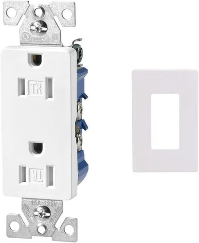 Miniatura 6 de EATON Cableado TR1107A Receptáculo resistente a manipulaciones con caja y proporciona una mejor protección, acabado almendra