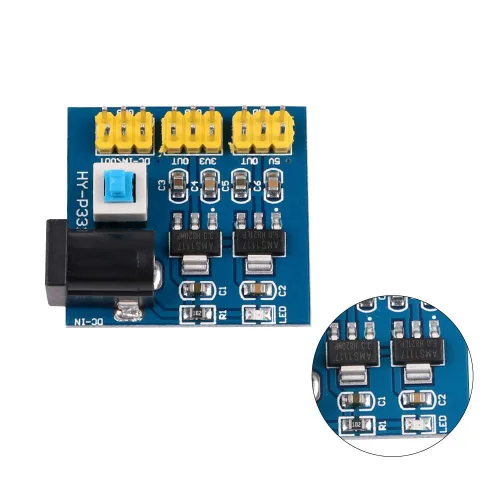 Miniatura 3 de 3.3V 5V 12V DC-DC Salida múltiple 6-12V Módulo convertidor de voltaje de entrada