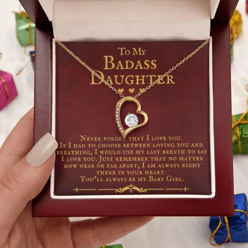Miniatura 5 de ZILORRA - Collar para hija Regalos para hija de mamá, regalos para hija de papá, collares para hija de mamá, joyería de hija de papá, cumpleaños