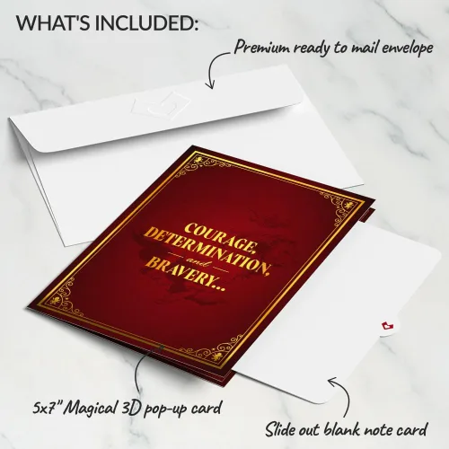 Miniatura 6 de Lovepop Everyday Harry Potter™ Gryffindor™ House Pride Pop-Up Card for Her and Him - 3D Greeting Cards for Boys, Girls, Men, Women - 5" x 7" Card